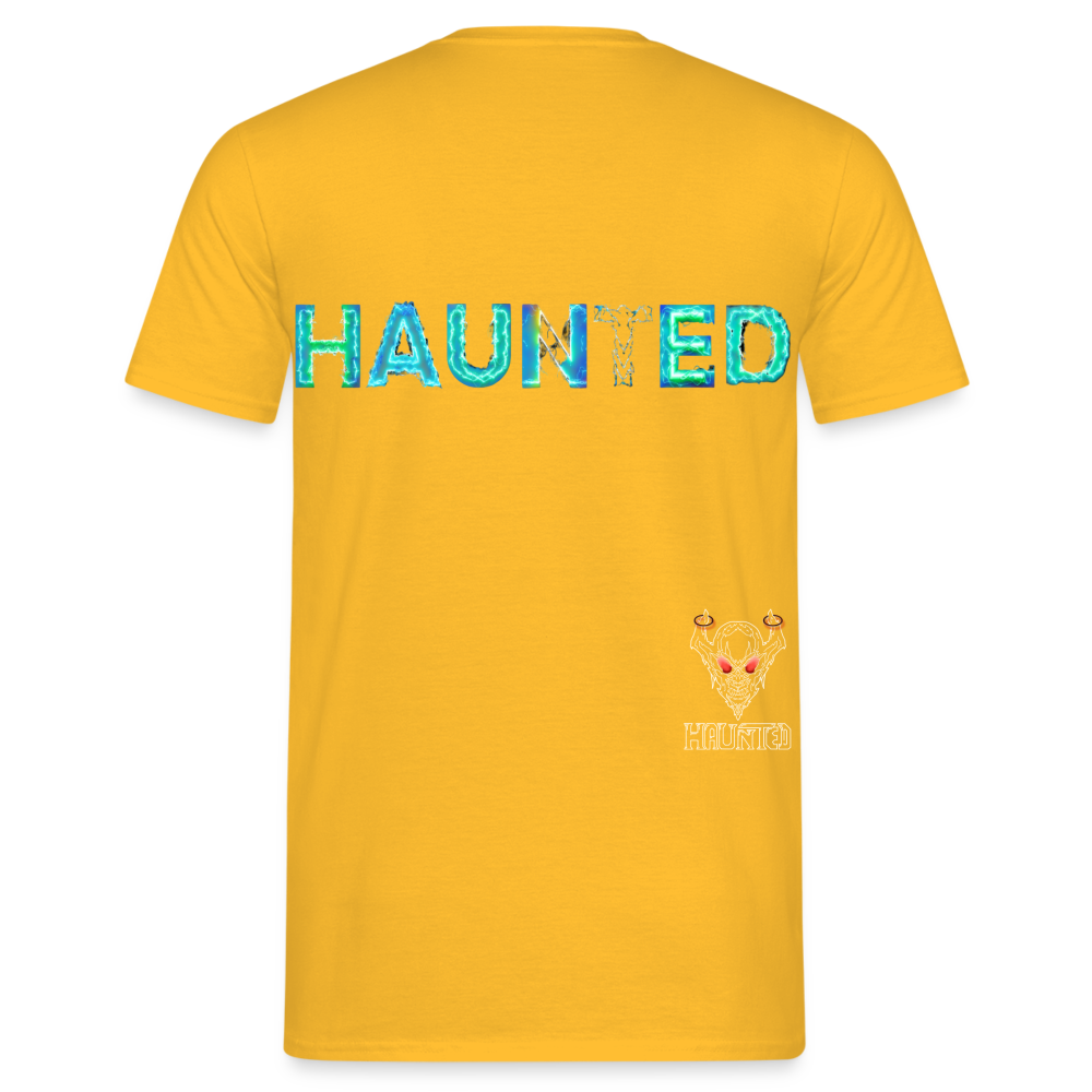 Men T-Shirt Neon Surge Aura - Gelb