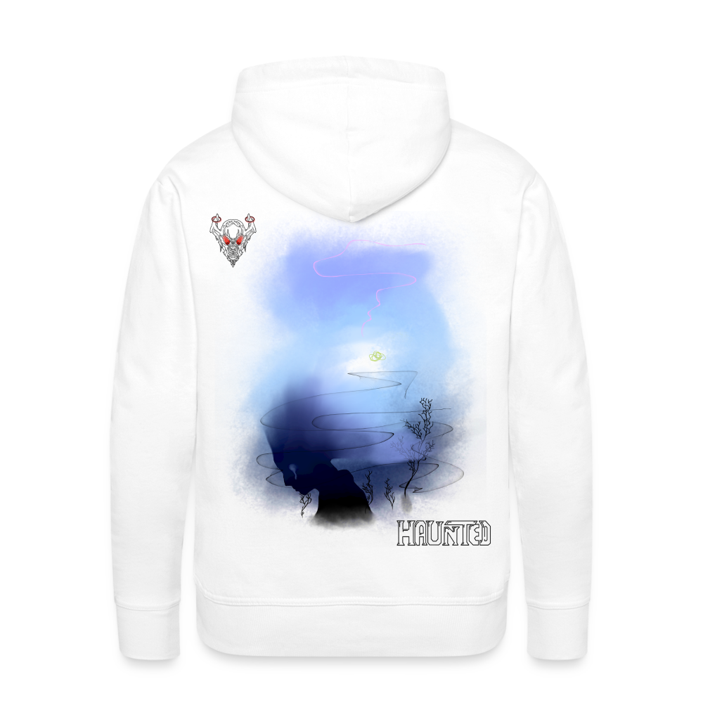 Men Hoodie Drowning - Weiß