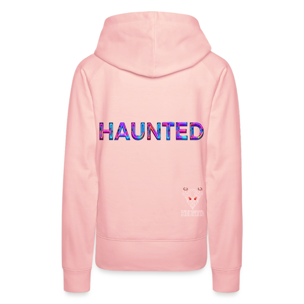 Women Hoodie Neon Pulse Energy - Kristallrosa