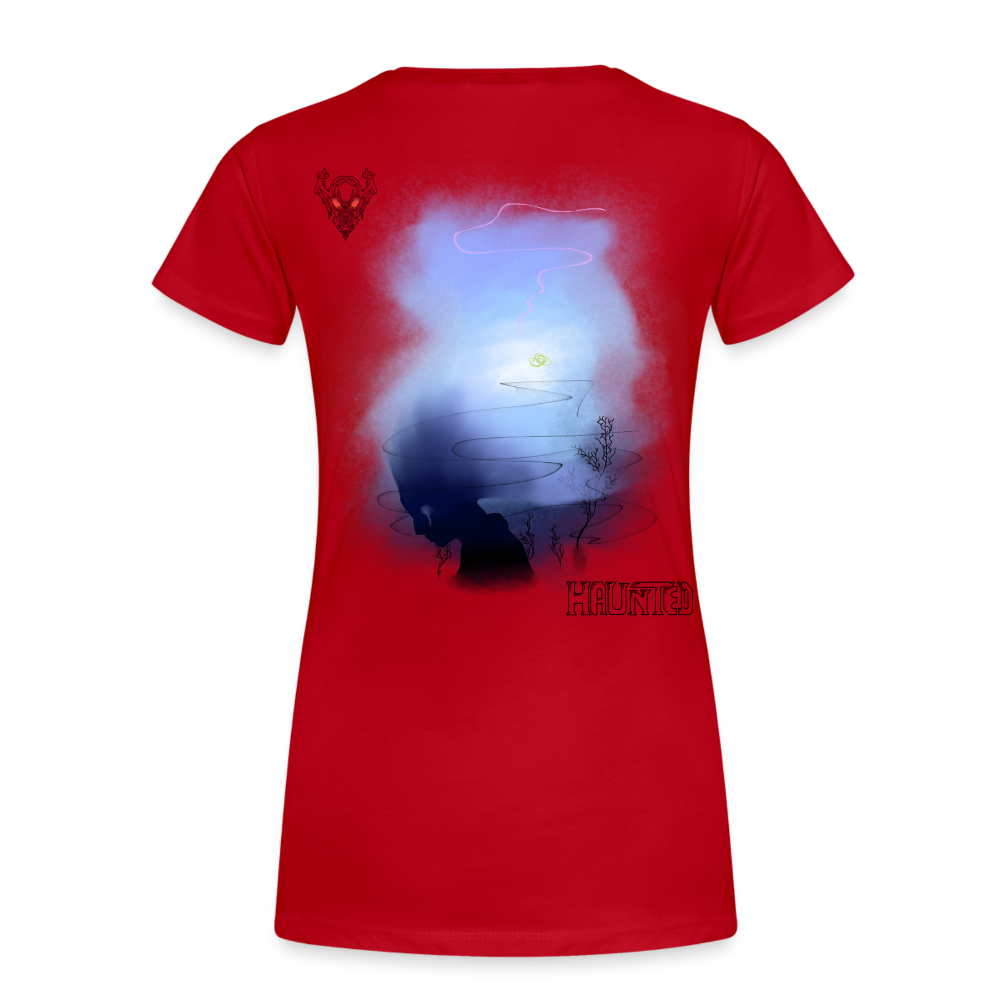Woman T-Shirt Fading - Rot