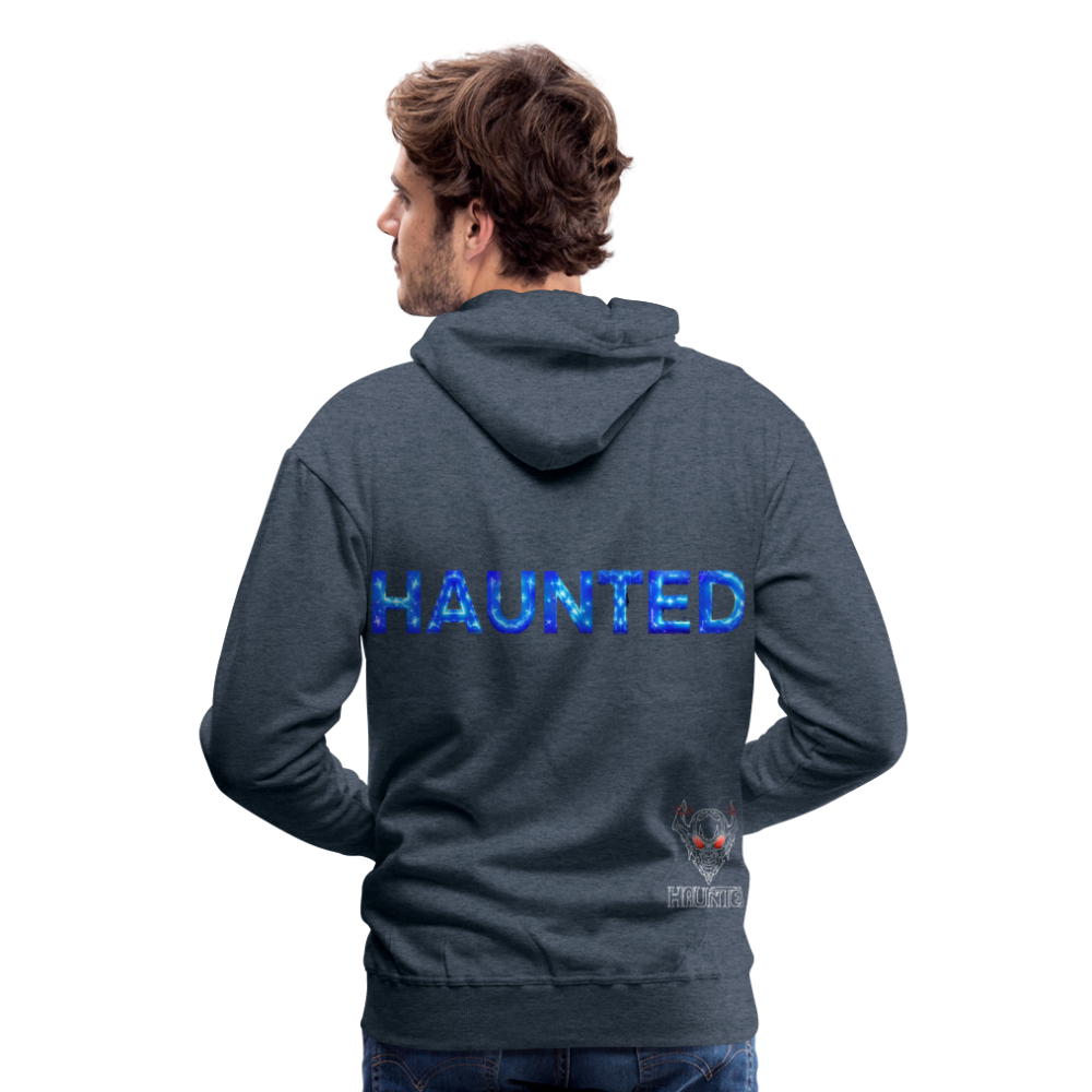 Men Hoodie Stellar Pulse Elixir - Jeansblau