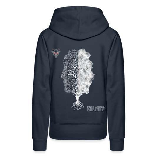 Woman Hoodie Dead or Alive - Navy