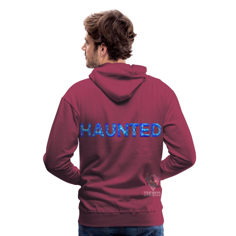 Men Hoodie Stellar Pulse Elixir - Bordeaux