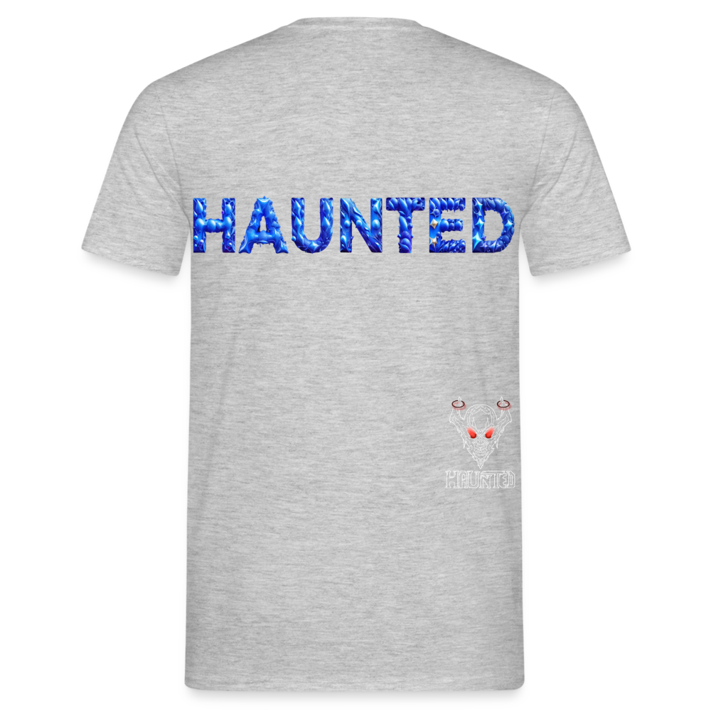 Men T-Shirt Sapphire Night Glow - Grau meliert