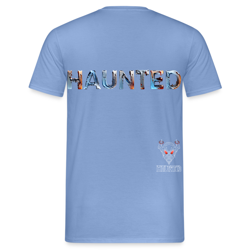 Men T-Shirt Aqua Ember Elixir - carolina blue