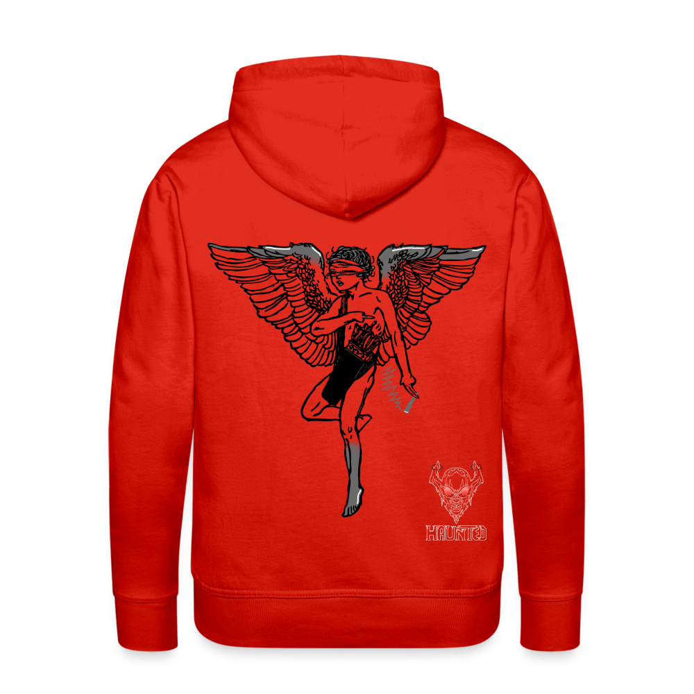 Men Hoodie Angel - Rot