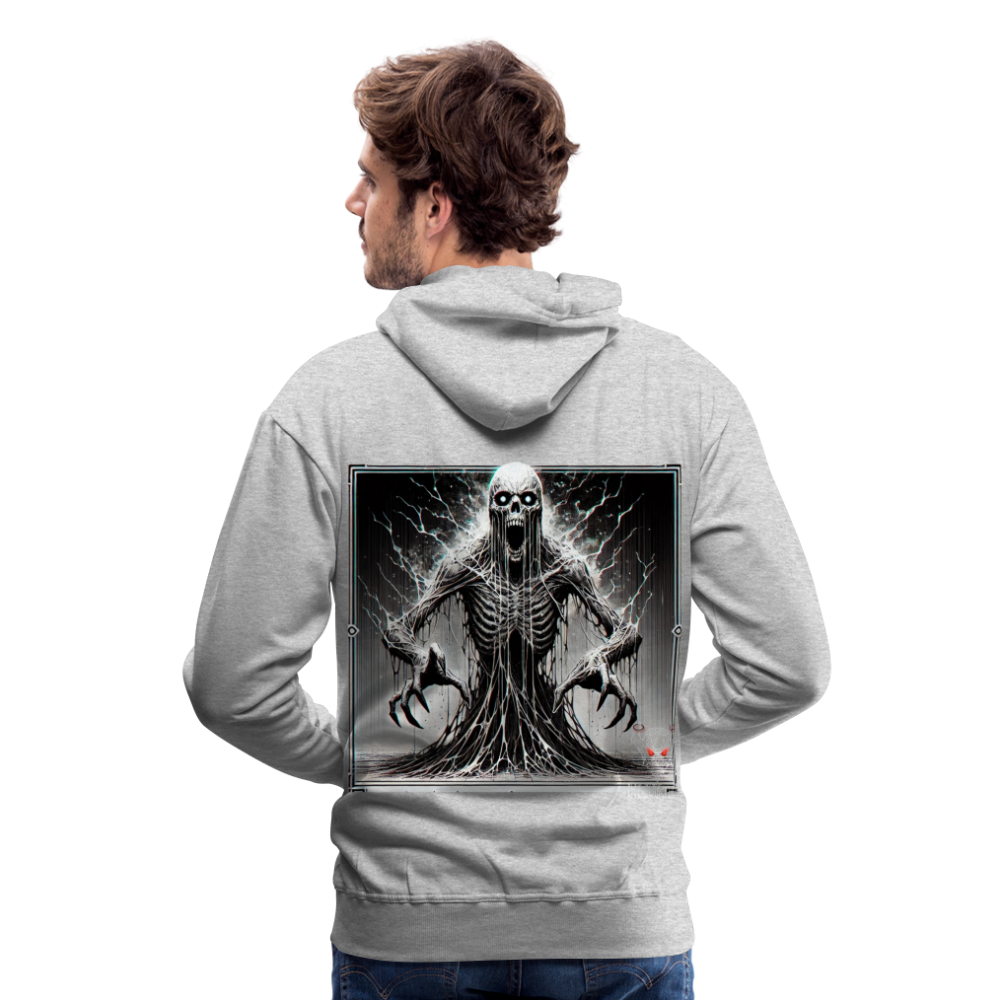 Men Hoodie Ethereal Death Wraithv - Grau meliert