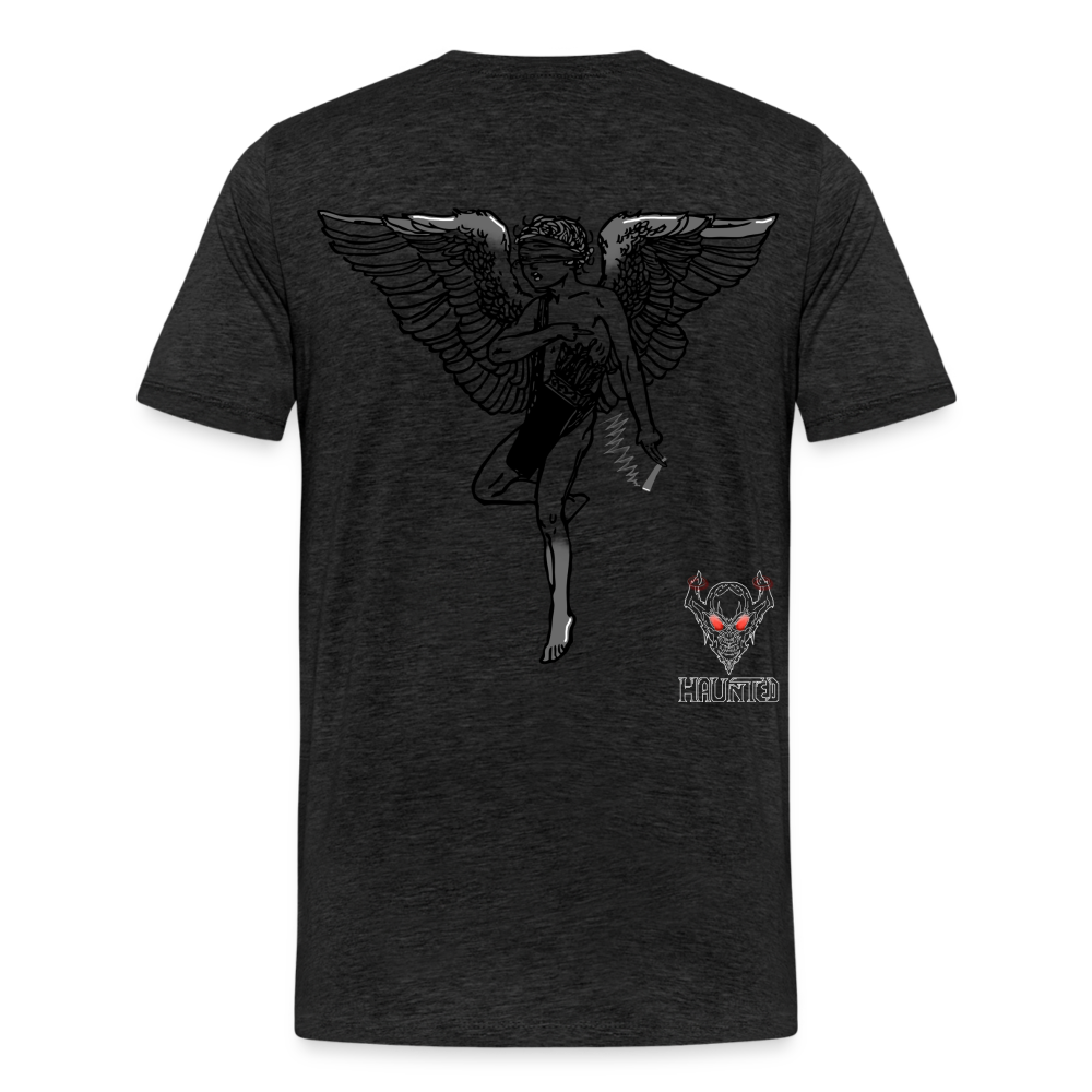 Men T-Shirt Angel - Anthrazit