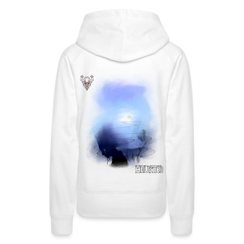 Woman Hoodie Drowning - Weiß
