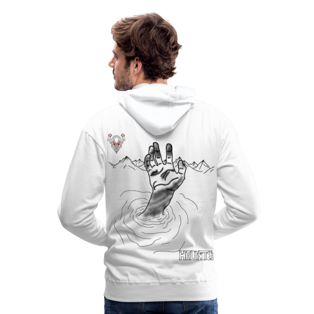 Man Hoodie Drowning - Weiß
