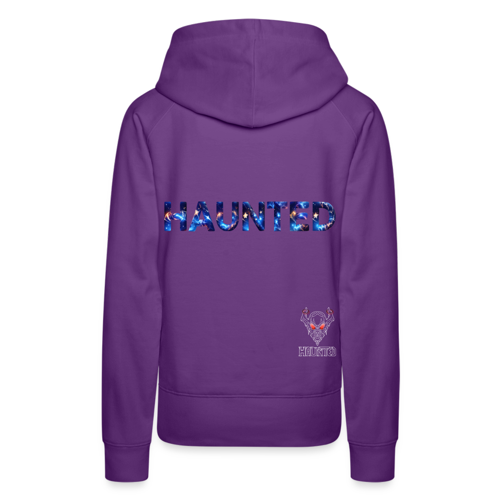 Women Hoodie Stellar Night Elixir - Purple