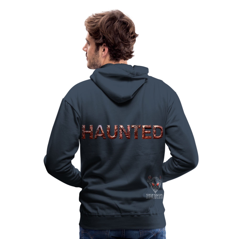 Men Hoodie Forged Ember Steel - Navy