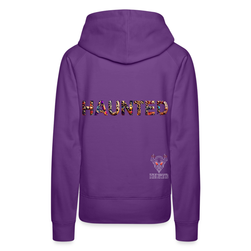 Women Hoodie Mystic Aura Blend - Purple