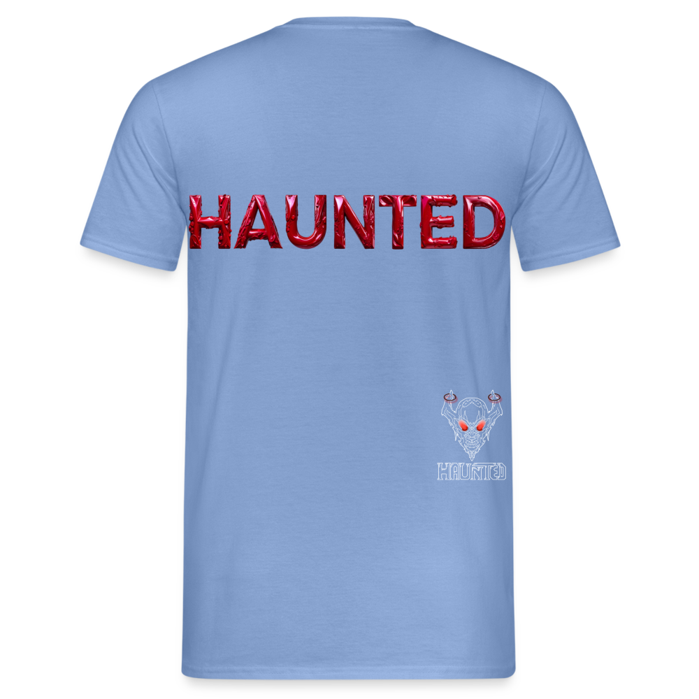 Men T-Shirt Ruby Flame Elixir - carolina blue