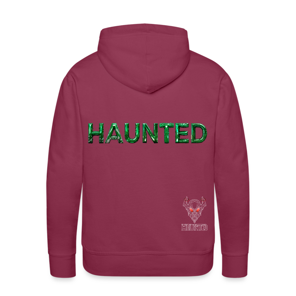 Men Hoodie Mystic Emerald Dew - Bordeaux
