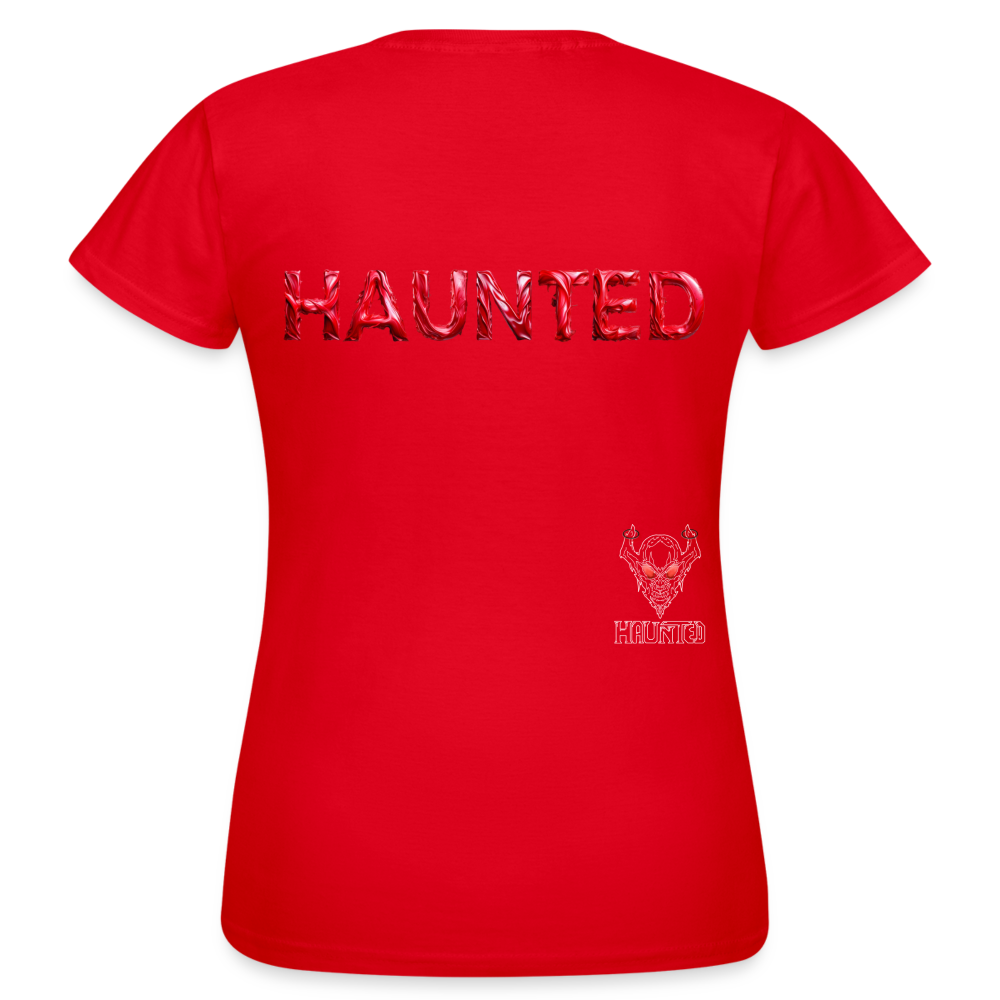 Women T-Shirt Crimson Silk Blaze - Rot
