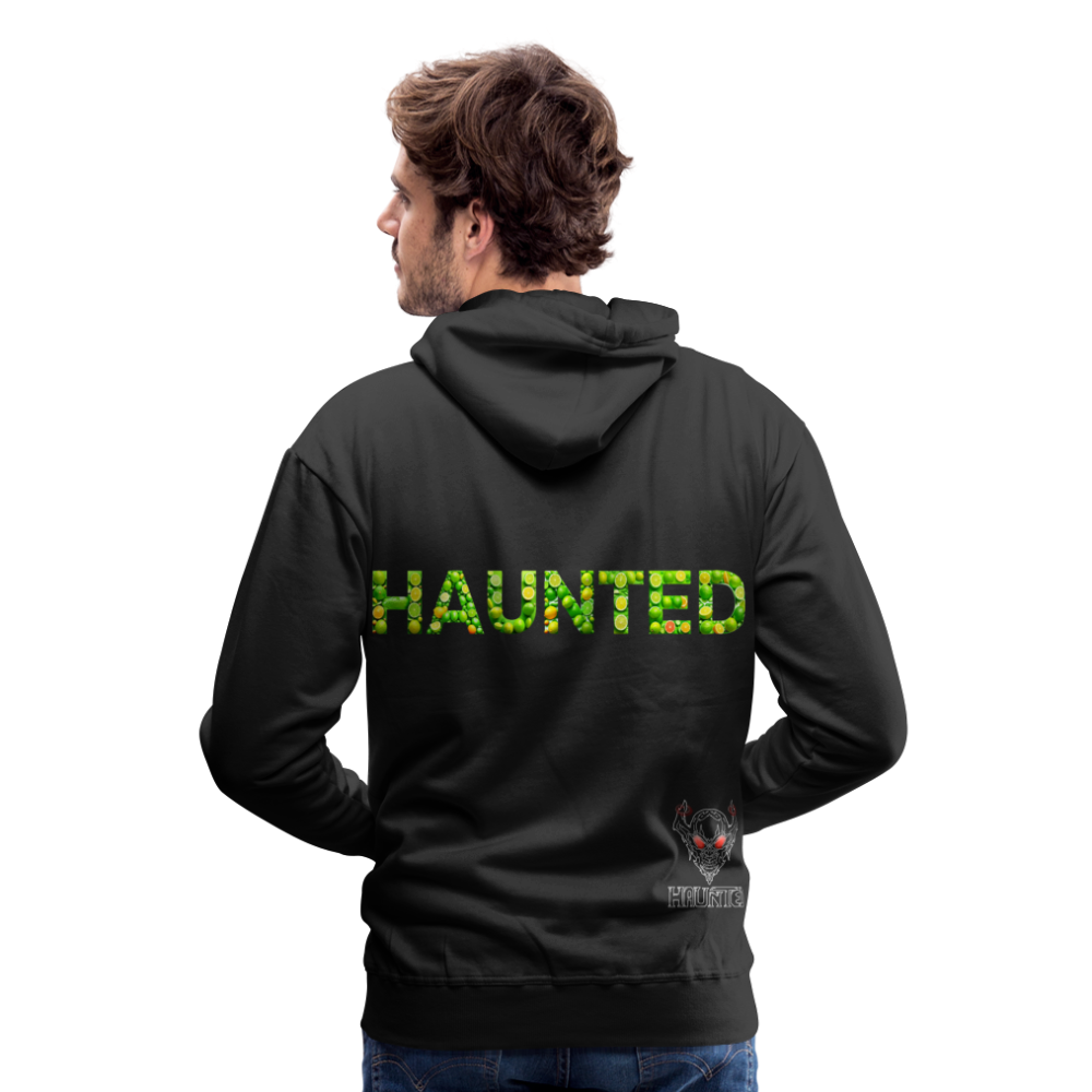 Men Hoodie Citrus Burst Splash - Schwarz