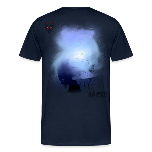Man T-Shirt Fading - Navy