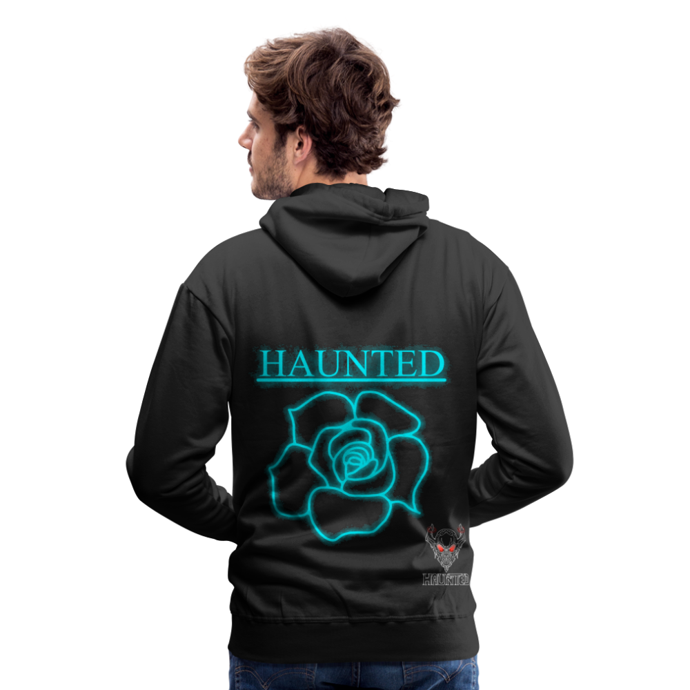 Men Hoodie Original Neon Rose - Schwarz