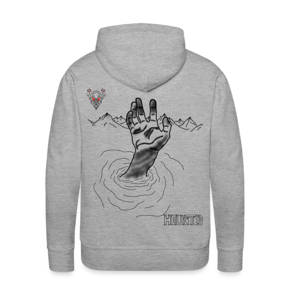 Man Hoodie Drowning - Grau meliert