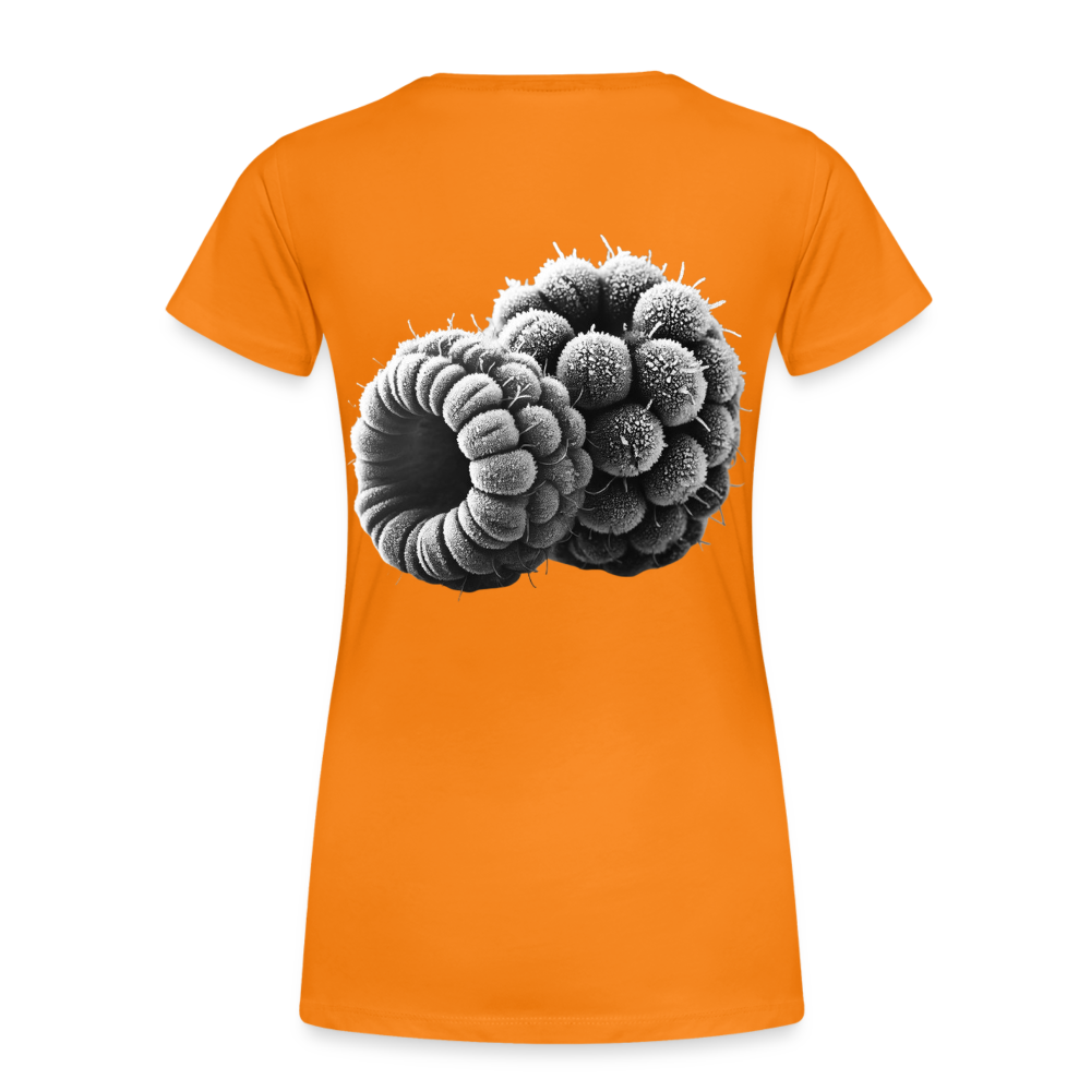 Women T-Shirt Frozen Berries - Orange