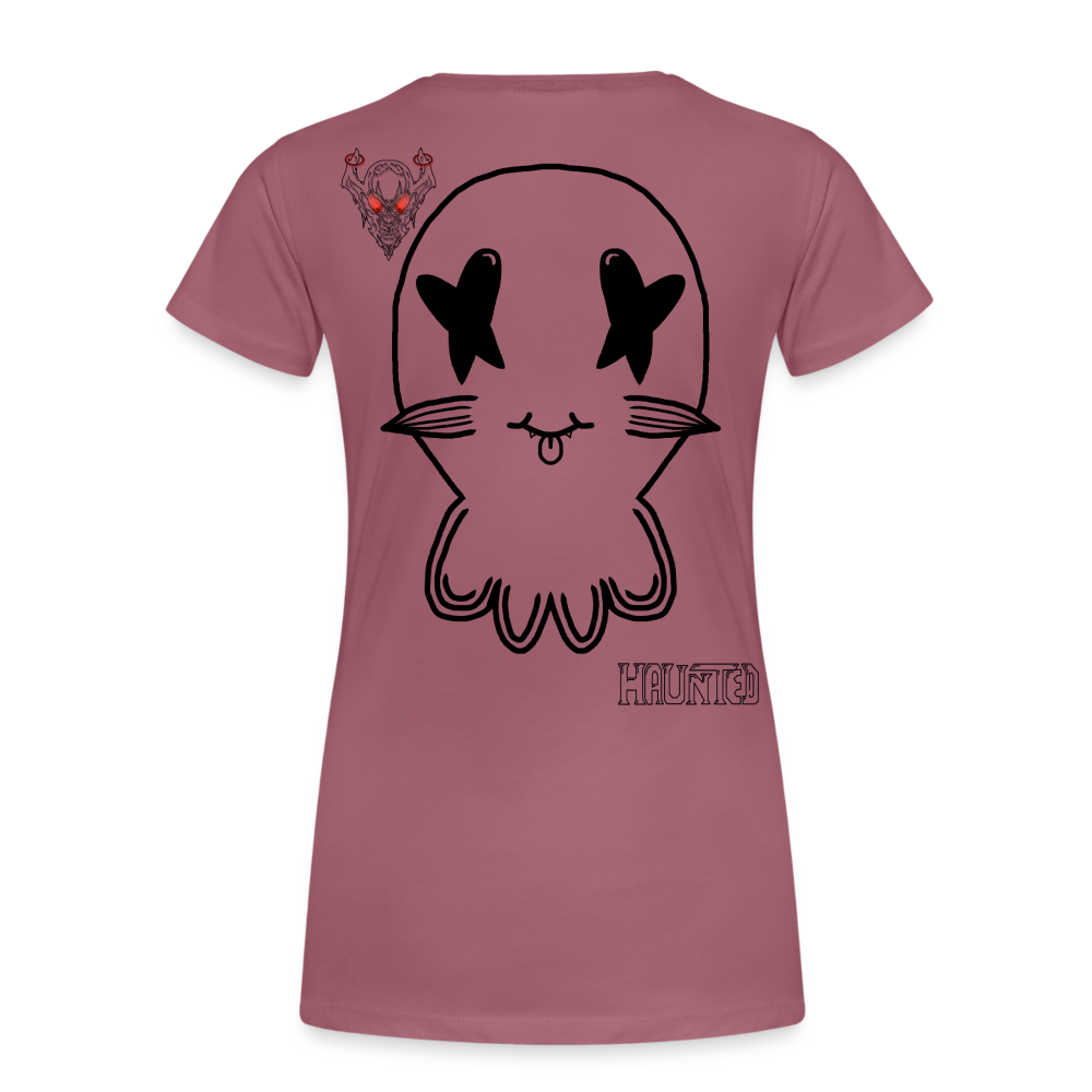 Woman T-Shirt Ghost No Doodle Dark - Malve