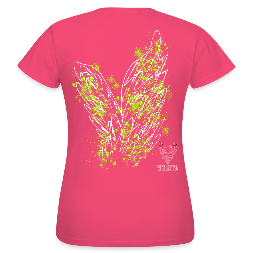 Women T-Shirt Poison Green Wings - Azalea