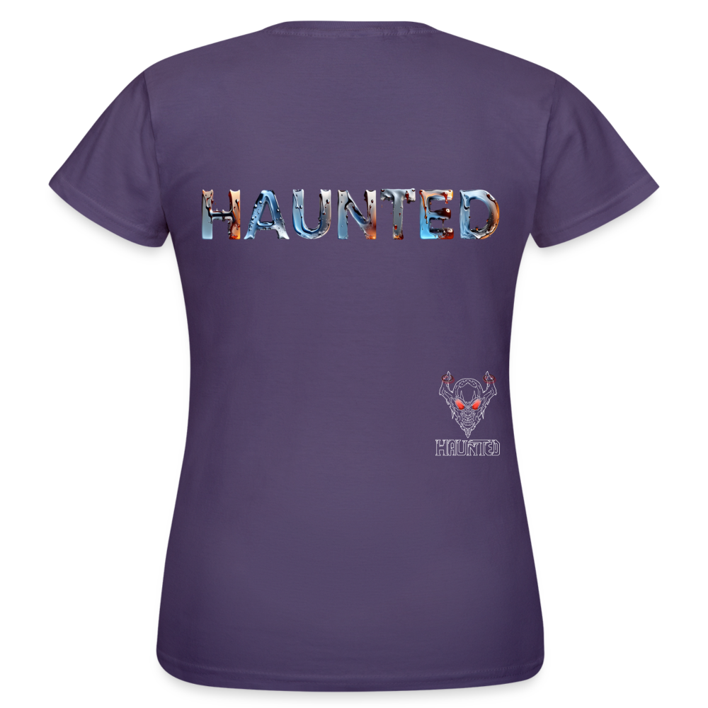 Women T-Shirt Aqua Ember Elixir - Dunkellila