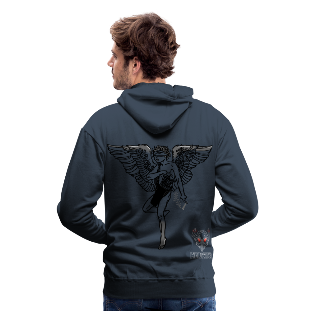 Men Hoodie Angel - Navy