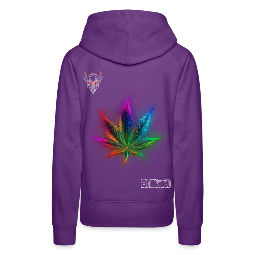 Woman Hoodie La Bonne Beuh - Purple
