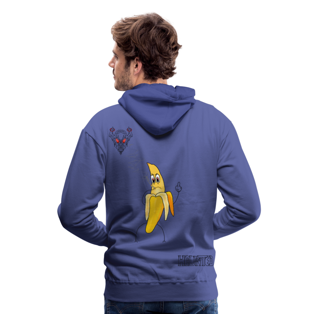 Man Hoodie Pissed Bananna - Königsblau