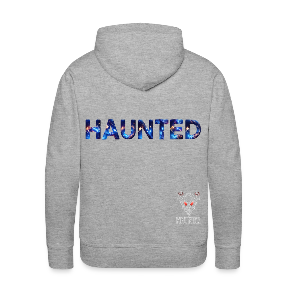Men Hoodie Stellar Night Elixir - Grau meliert
