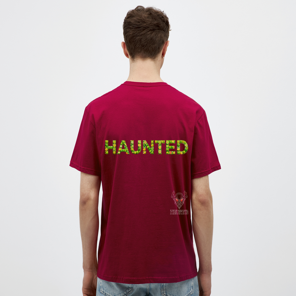 Männer T-Shirt Citrus Burst Splash - Ziegelrot