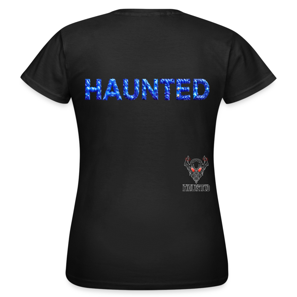 Women T-Shirt Sapphire Night Glow - Schwarz