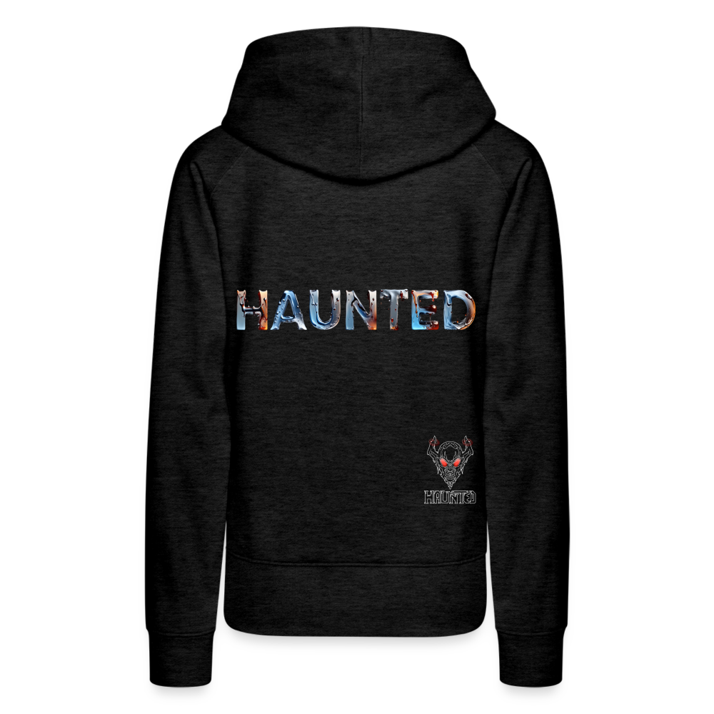 Women Hoodie Aqua Ember Elixir - Anthrazit