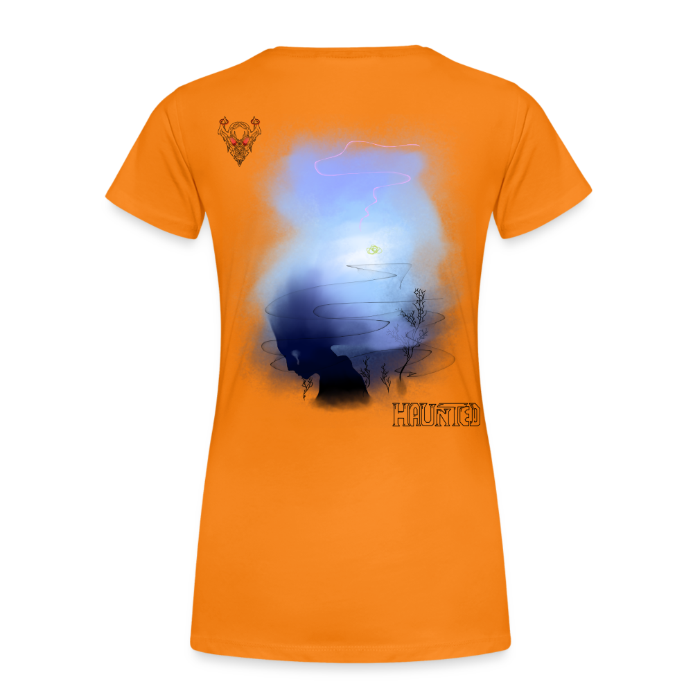 Woman T-Shirt Fading - Orange