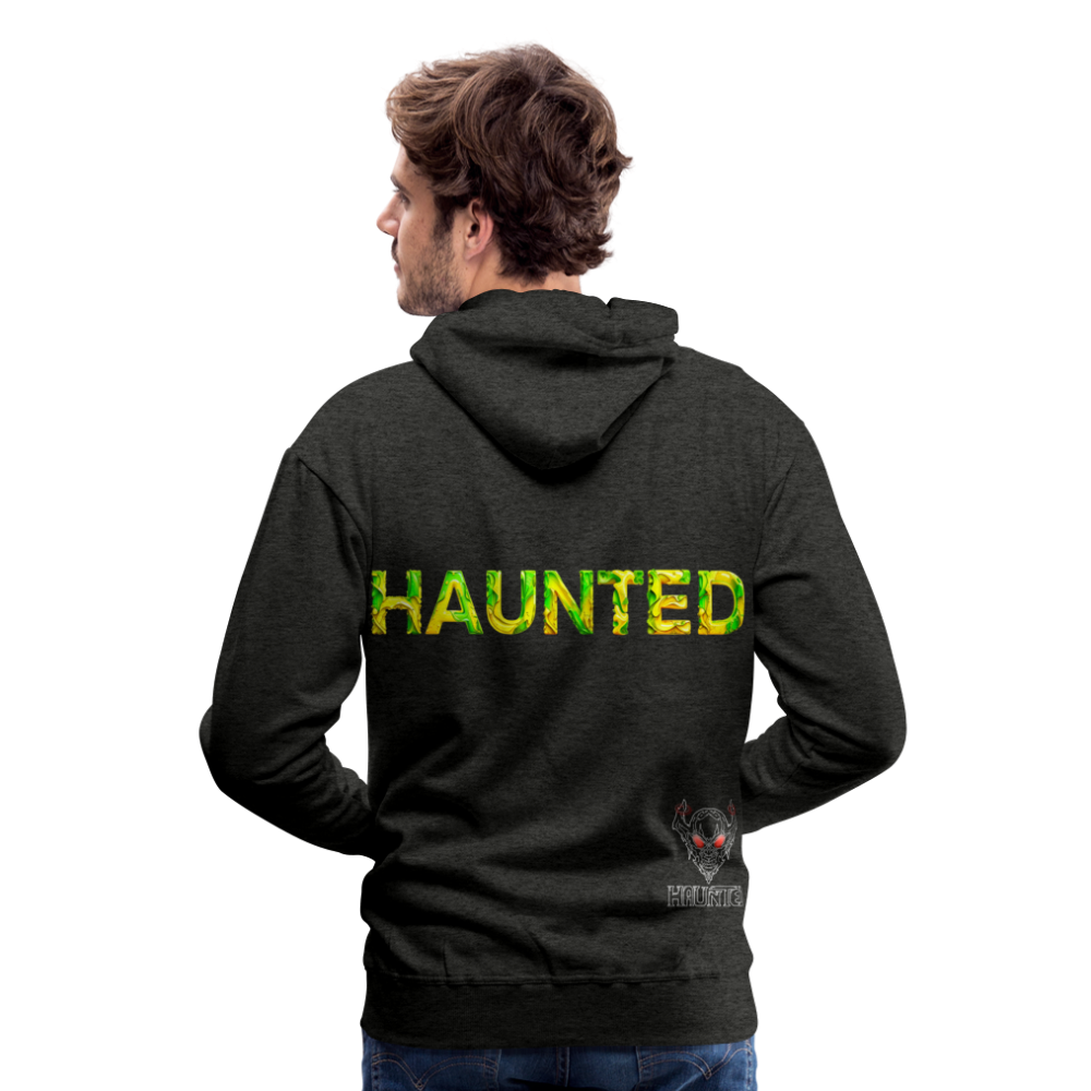 Men Hoodie Citrus Jungle Splash - Anthrazit