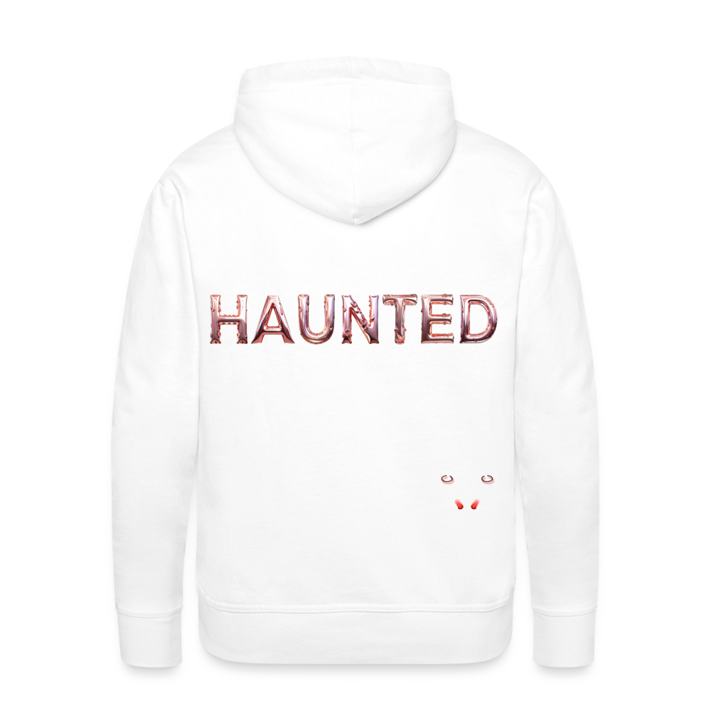 Men Hoodie Rose Gold Radiance - Weiß