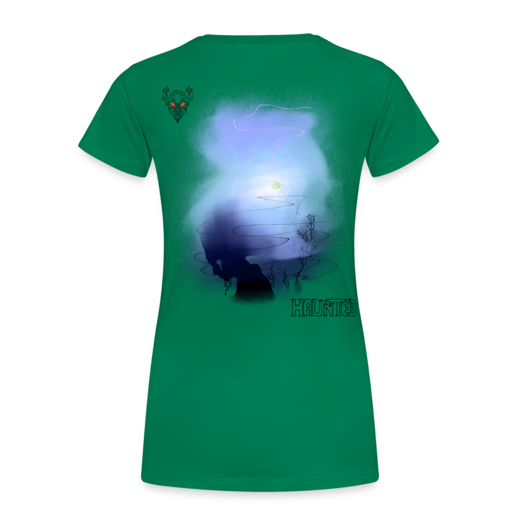 Woman T-Shirt Fading - Kelly Green