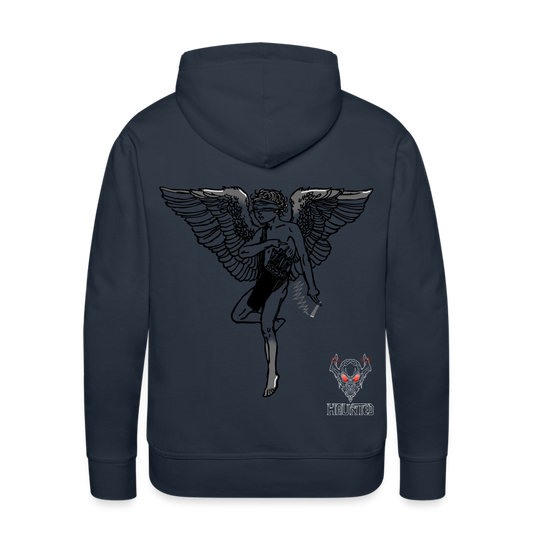 Men Hoodie Angel - Navy