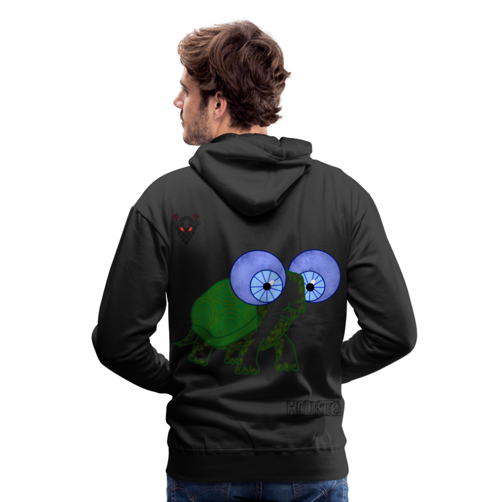 Men Hoodie Turtle - Schwarz