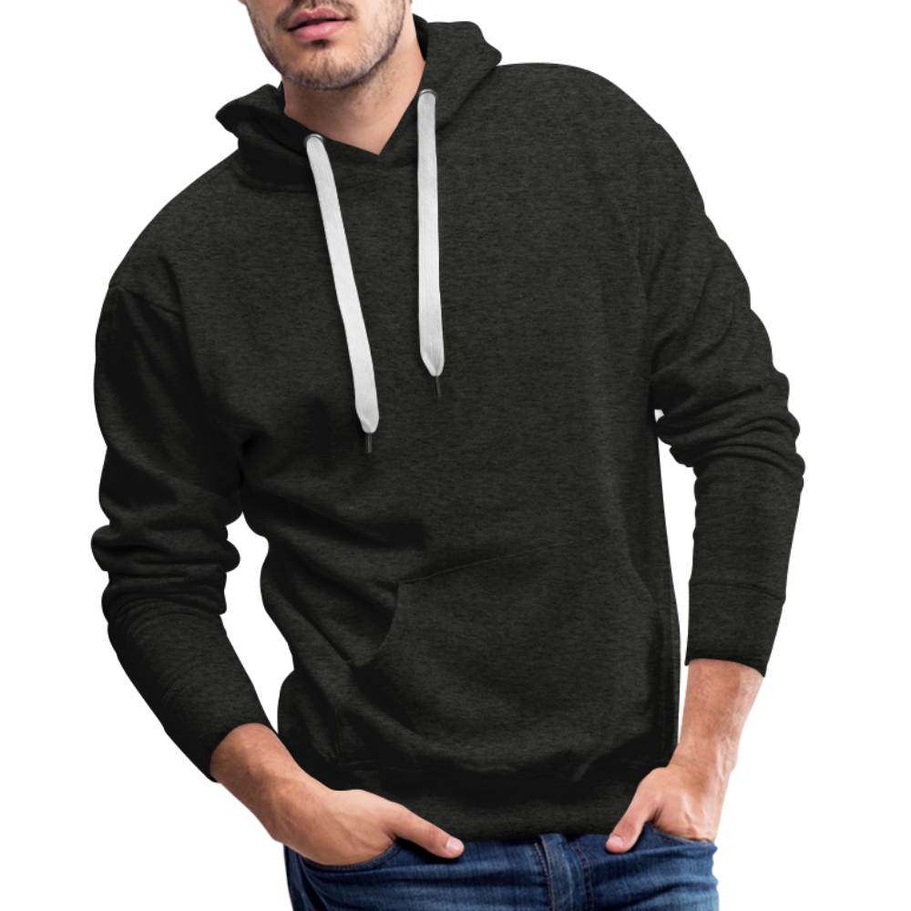 Men Hoodie Waves Light - Anthrazit
