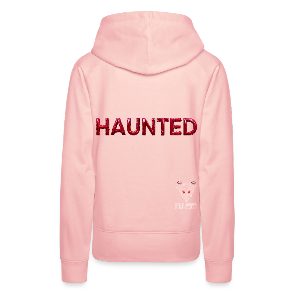 Women Hoodie Ruby Flame Elixir - Kristallrosa