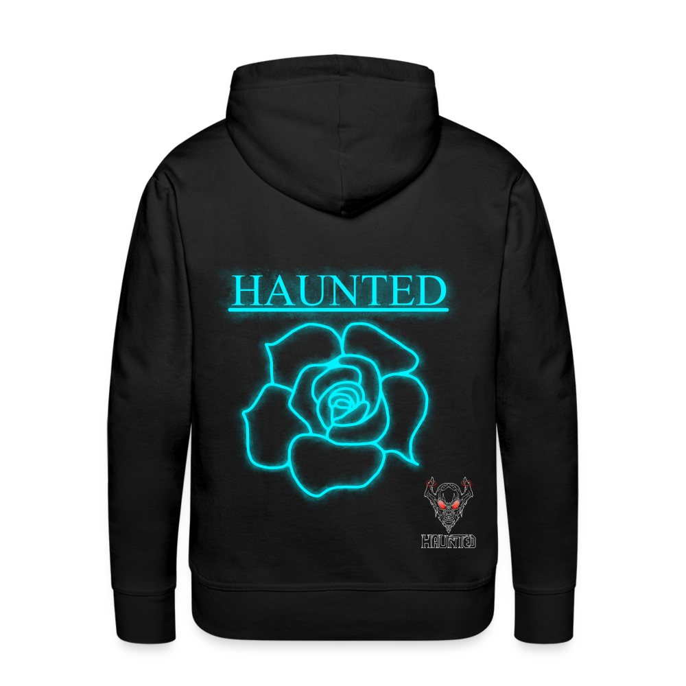 Men Hoodie Original Neon Rose - Schwarz
