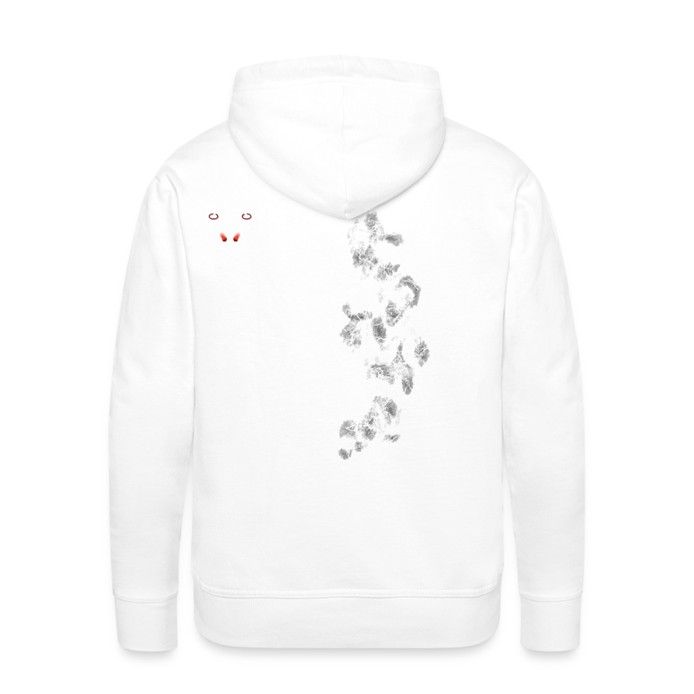 Man Hoodie Dead or Alive - Weiß