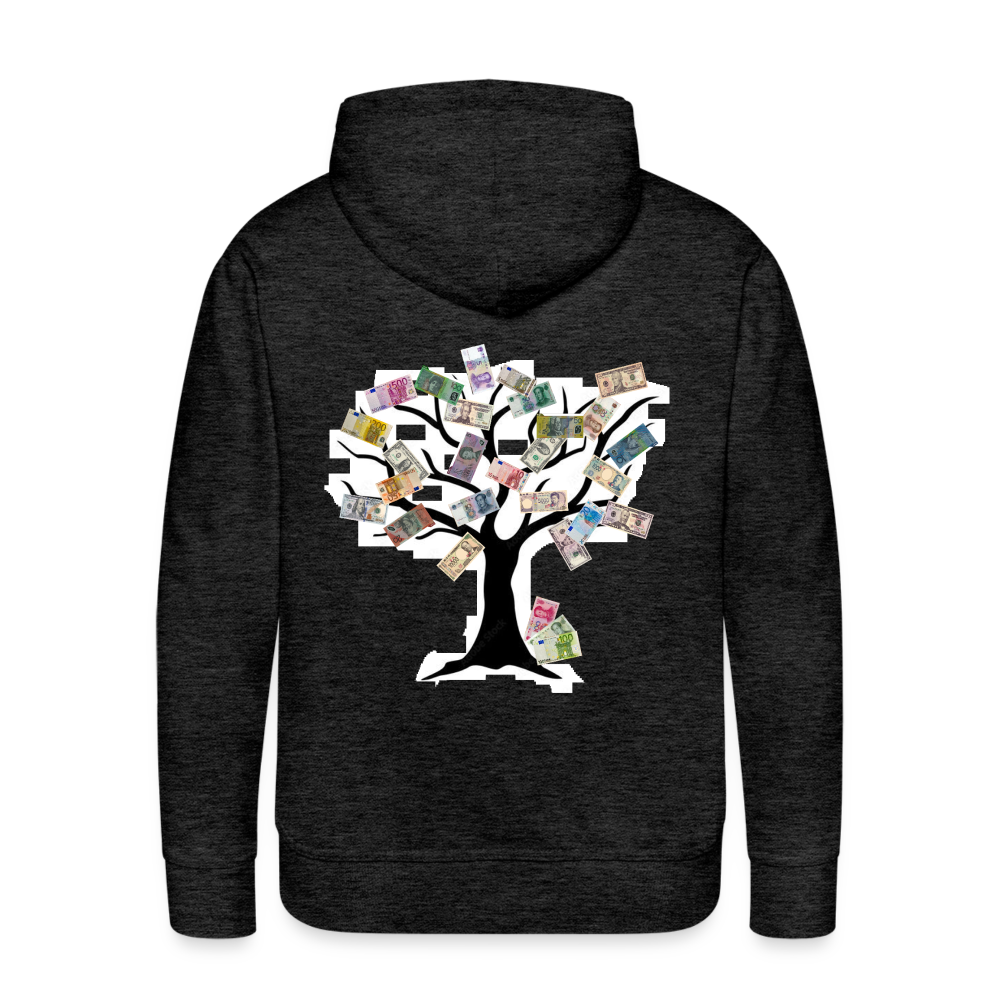 Men Hoodie Money Tree - Anthrazit
