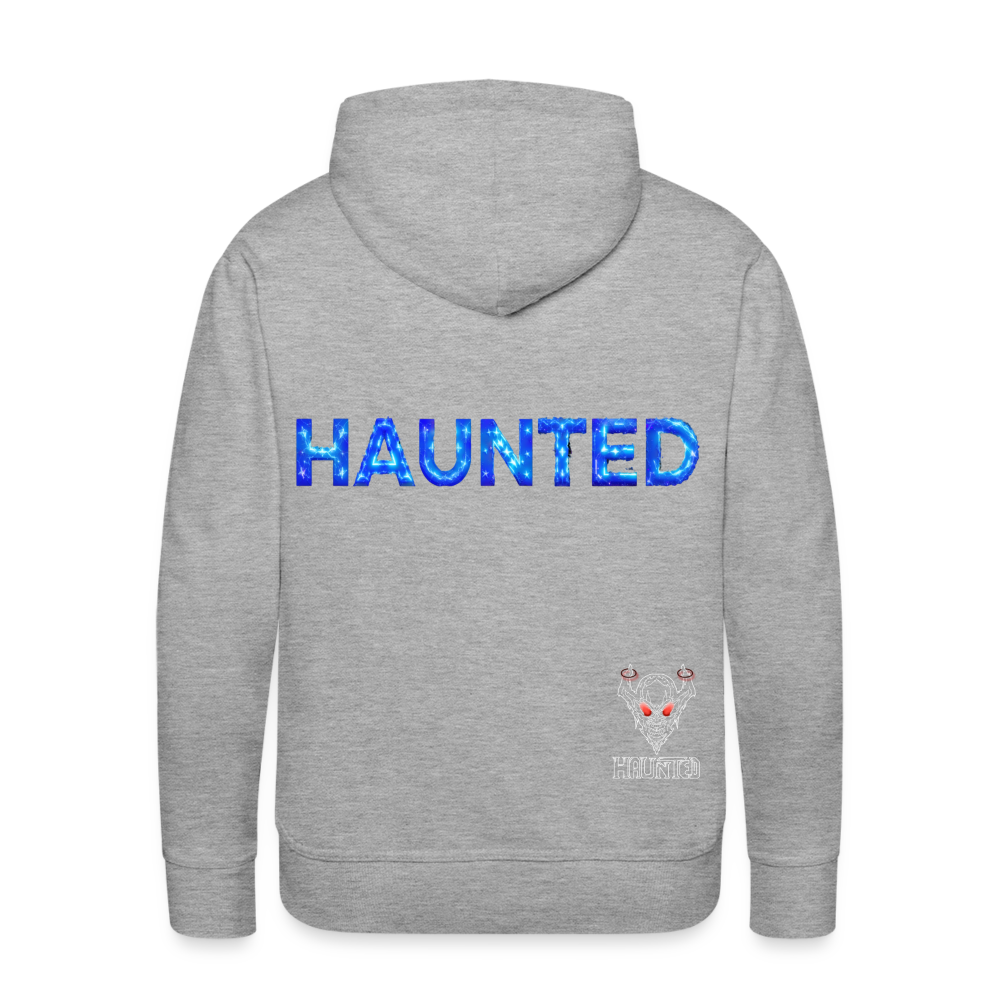 Men Hoodie Stellar Pulse Elixir - Grau meliert