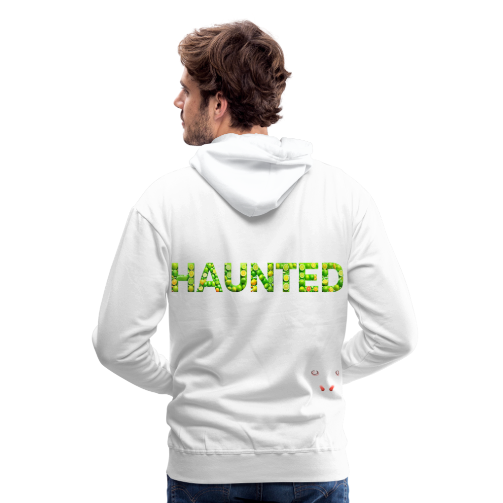 Men Hoodie Citrus Burst Splash - Weiß