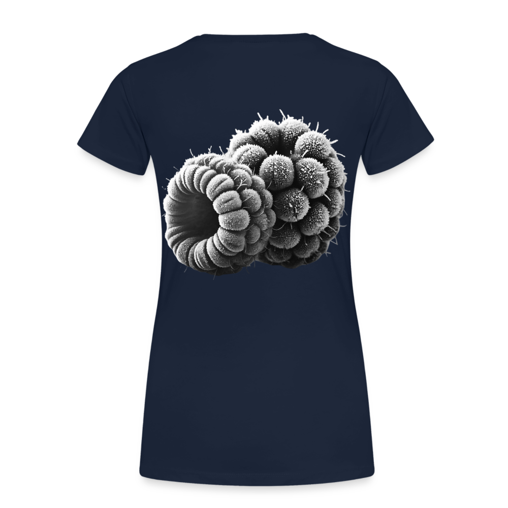 Women T-Shirt Frozen Berries - Navy