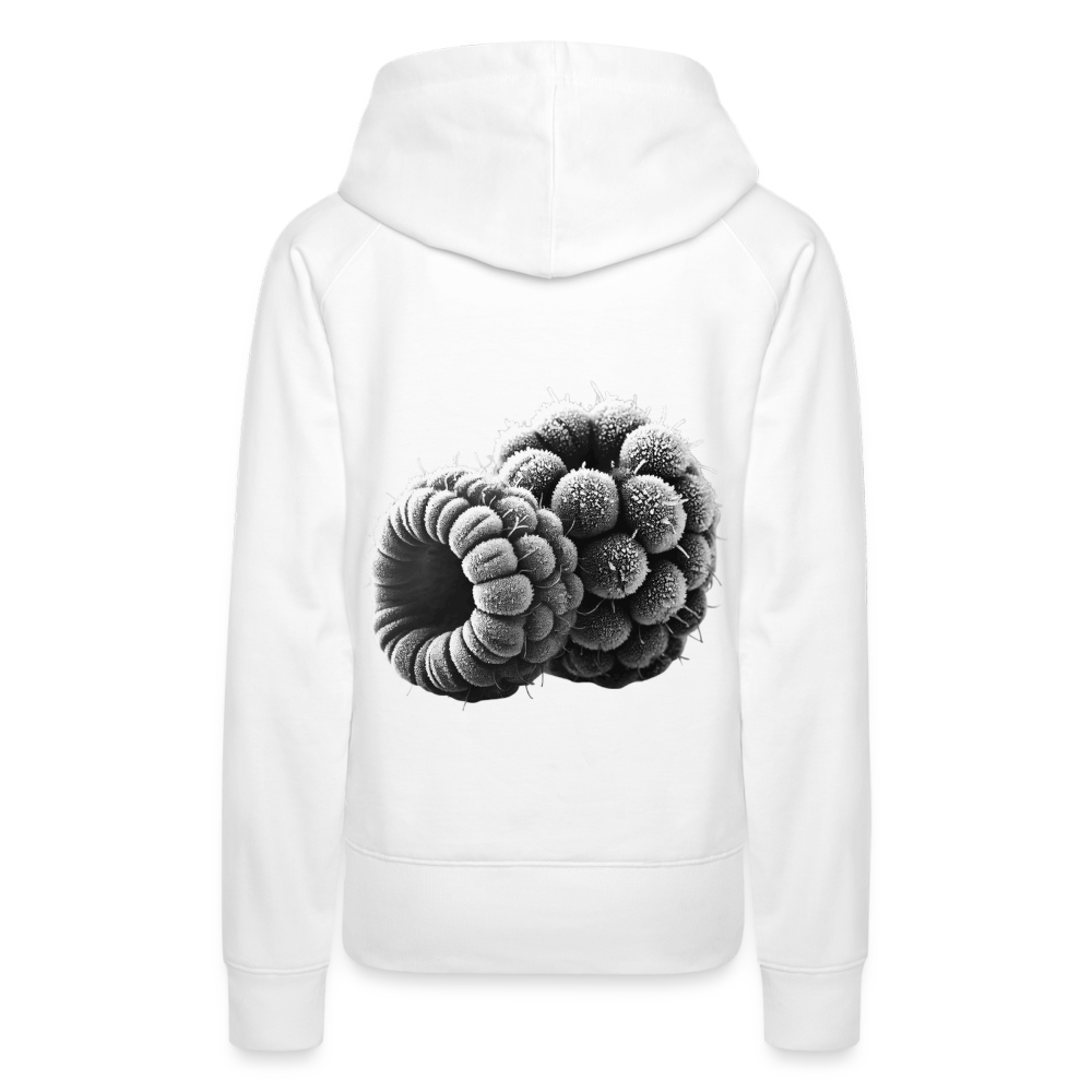Women Hoodie Frozen Berries - Weiß